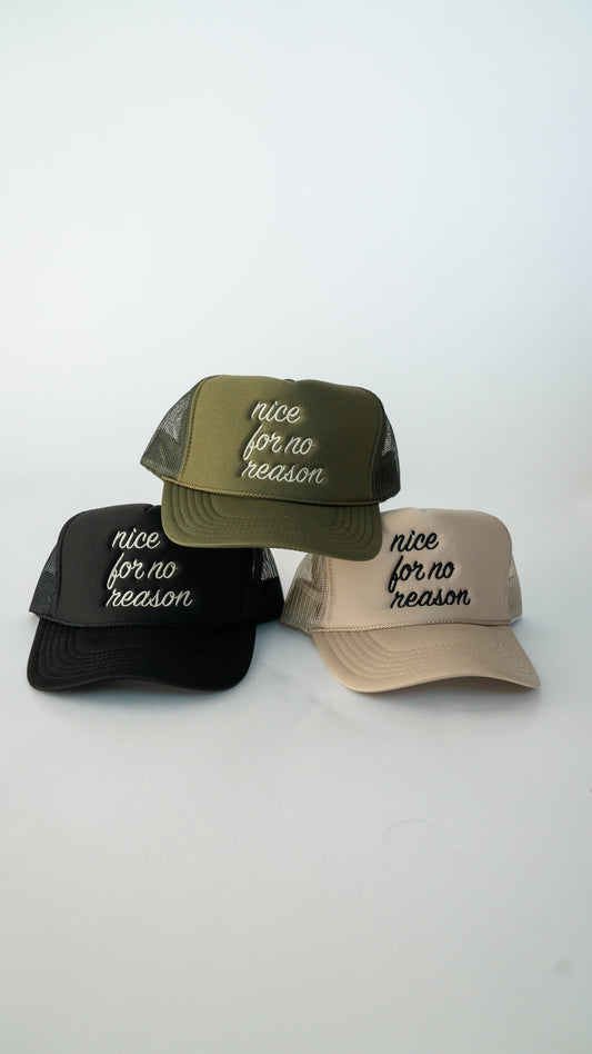 For No Reason Trucker Hat